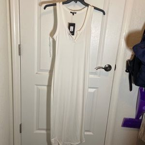 White long fashion nova dress